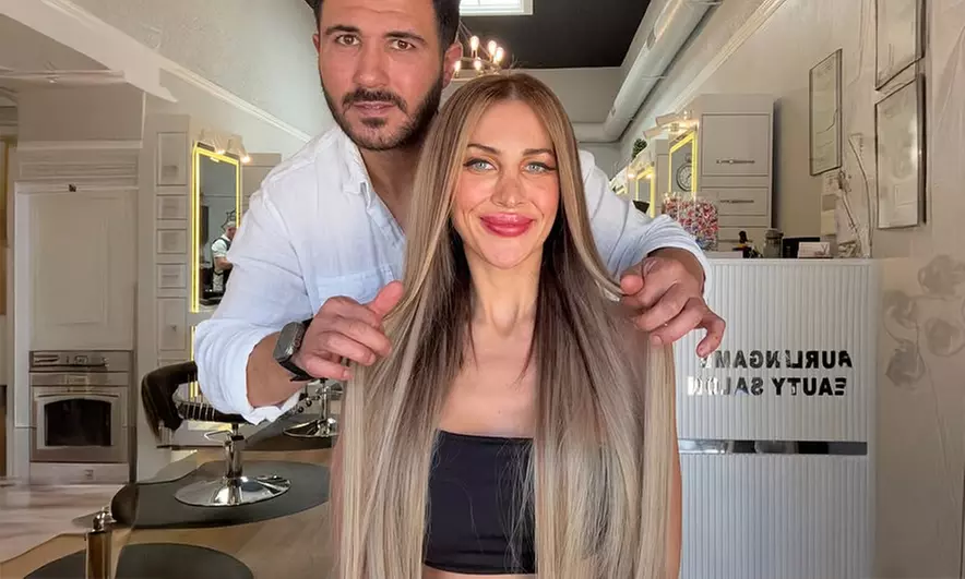 Transform Your Look with Balayage, Keratin or Brazilian Blowout 56%
