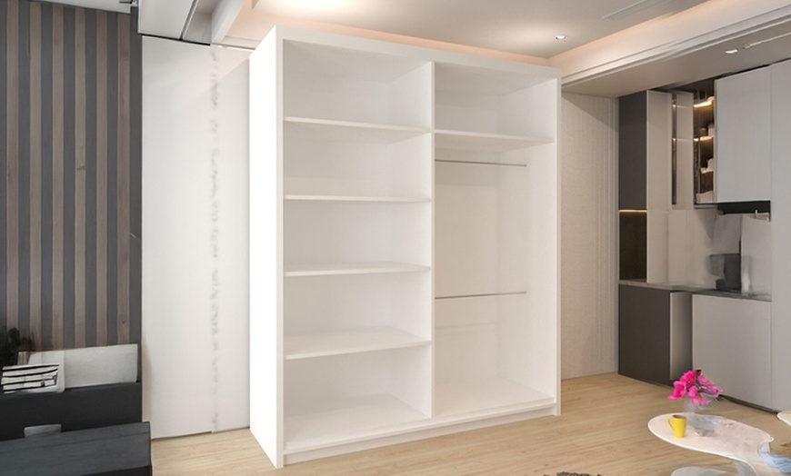 Image 2: Estonia Two Door Sliding Wardrobe