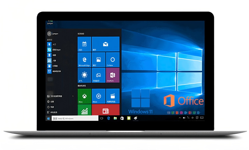 Image 3: 14inch Laptop PC With Windows 11 System and 2019 Office Software