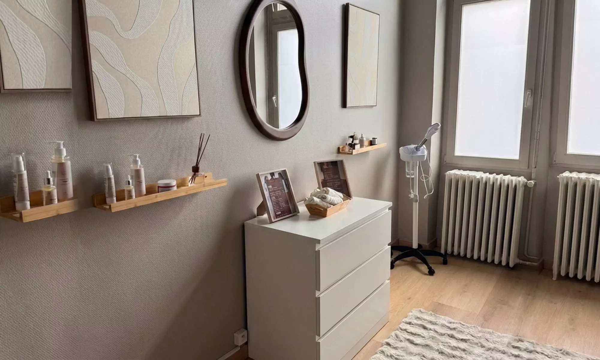 Rituel onglerie au choix : semi-permanent option spa ou pose gel