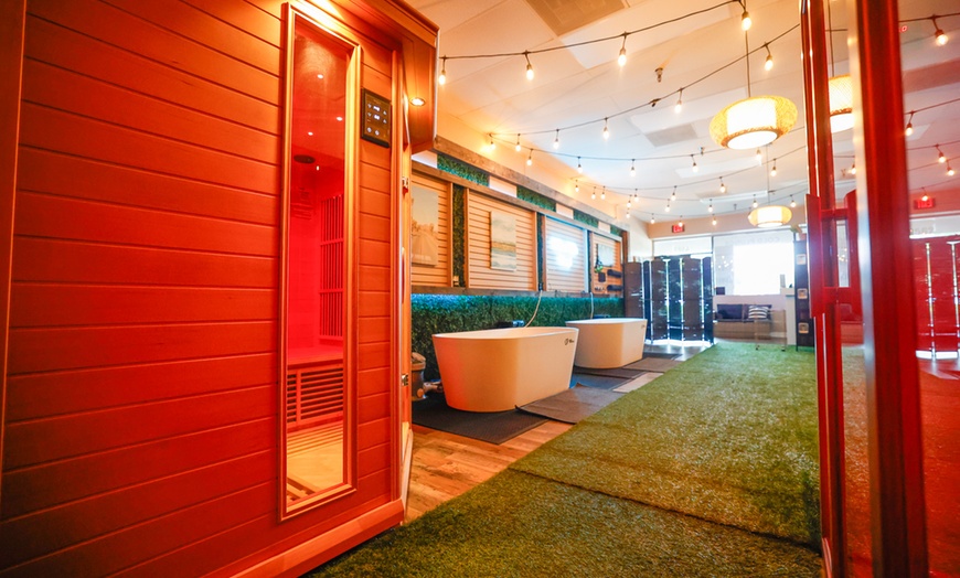 Image 6: Cold Plunge, Sauna and Red Light Therapy: Choose 1, 2 or all 3 Options