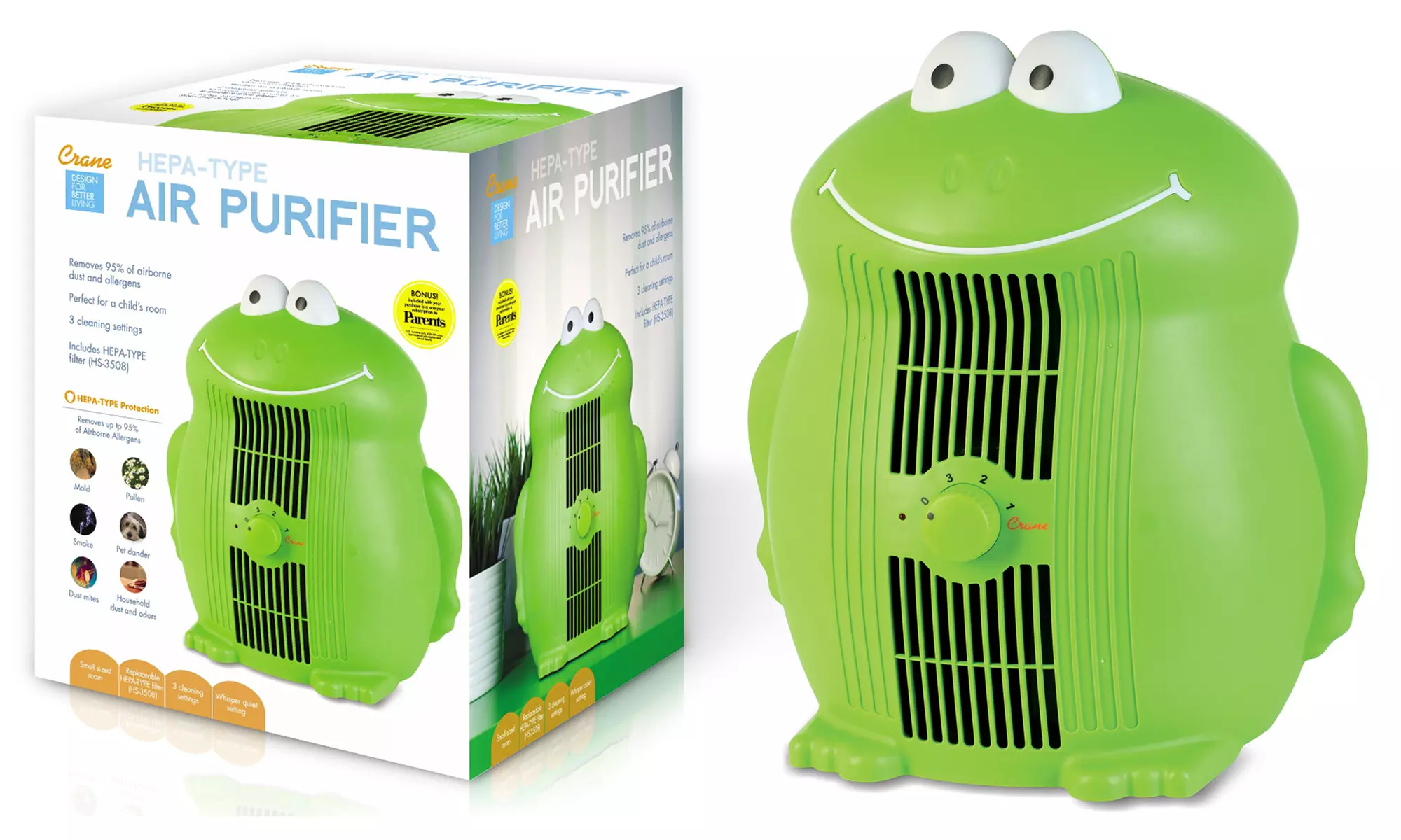 Crane Animal-Shaped Air Purifiers - Second Medium