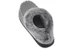 VONMAY Womens Suede Bootie Slippers Furry Plush Boots House Shoes Indoor Outdoor - Second Medium