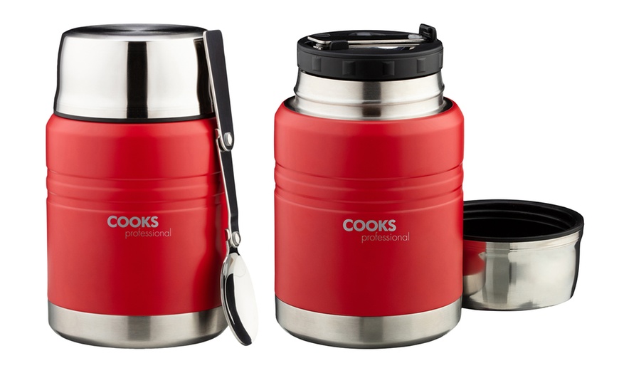 Image 5: Cooks Professional Vacuum Flask