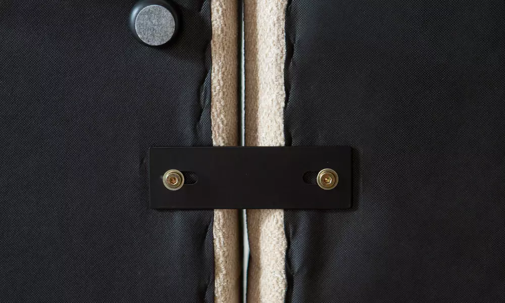 Canapé d'angle 3 places nuage en velours