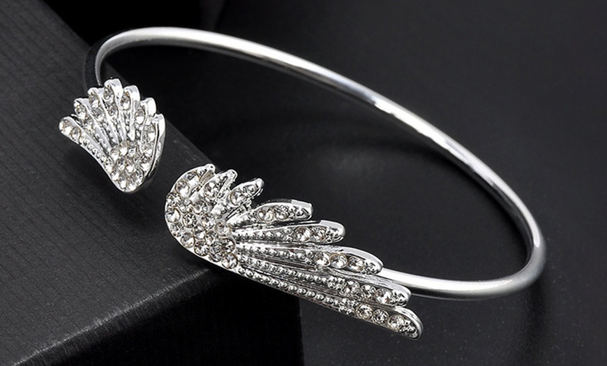 Image 1: Angel Wings Bracelet