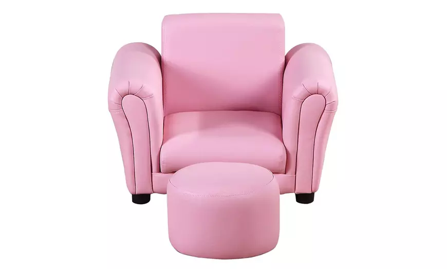 Image 8: HomCom Children's Sofas