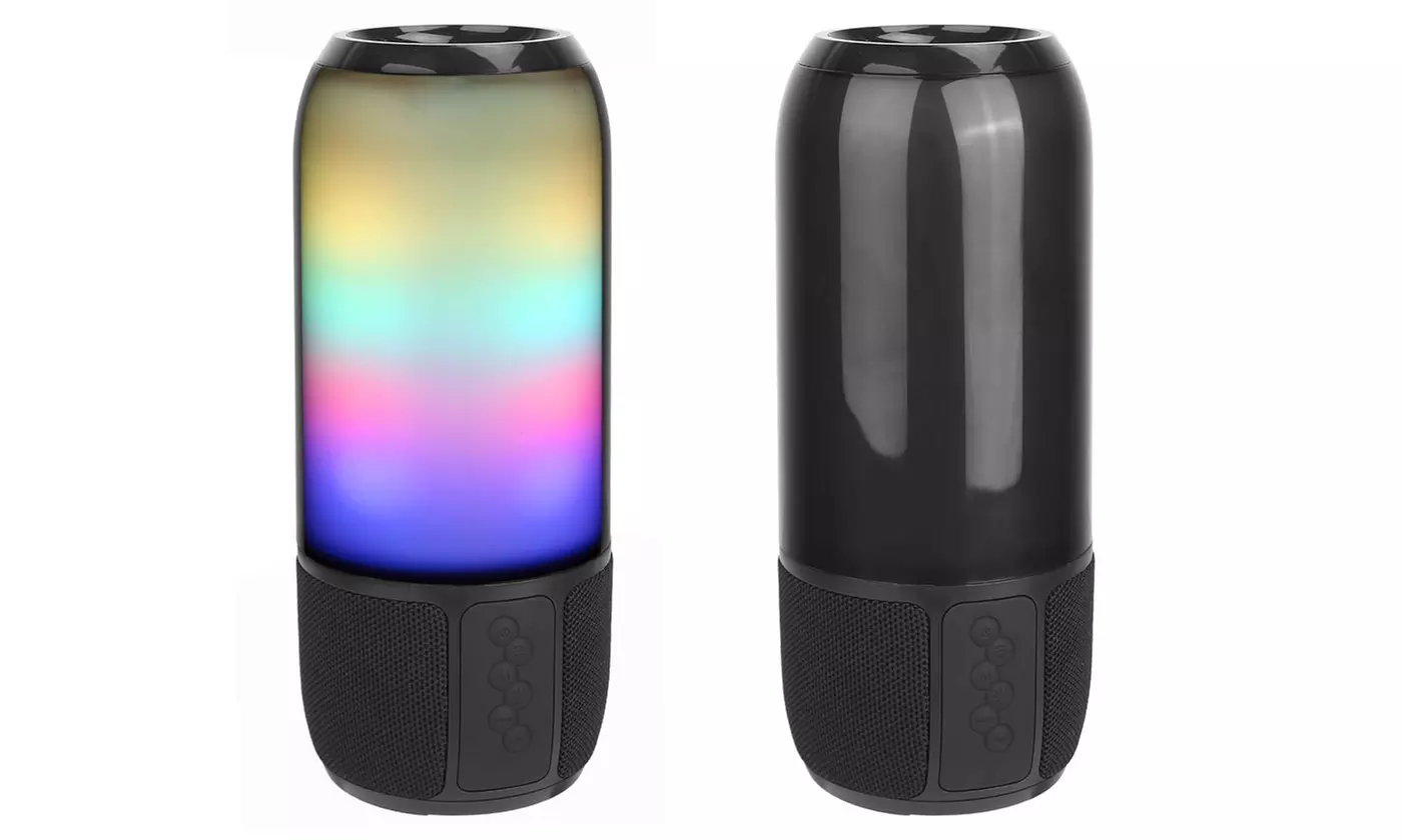 iMounTEK Portable Wireless Bluetooth Speaker with 6 Color-Changing Lights