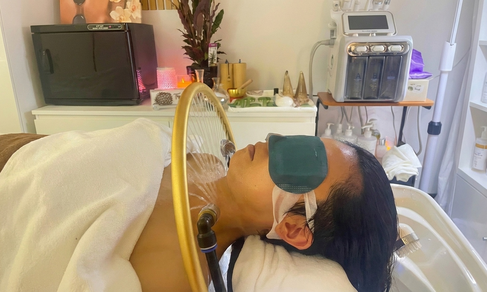 Experience 60 Minutes of Luxury Head Spa or Lift and Sculpt Facial