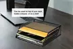 2 pack of 3-Slot Steel Mesh Desk File Organisers - Image 6