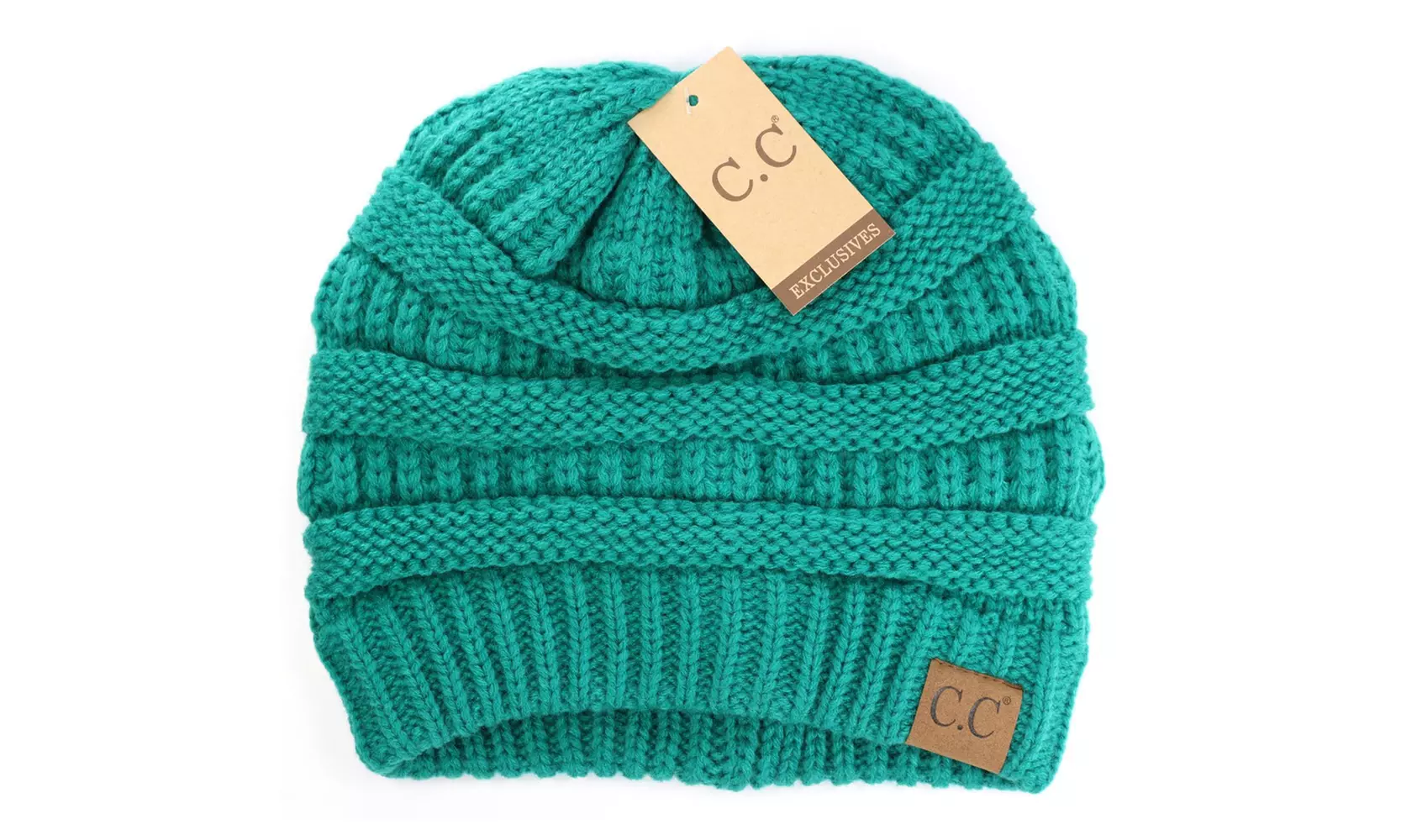 Cheveux Corp. Women's Solid Classic CC Beanie