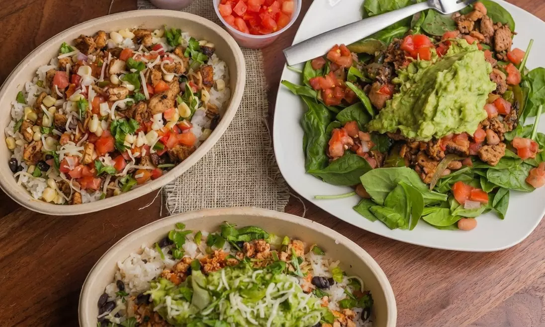 Fresh & Customizable Mexican Grill Meals with Drinks for Up to Four
