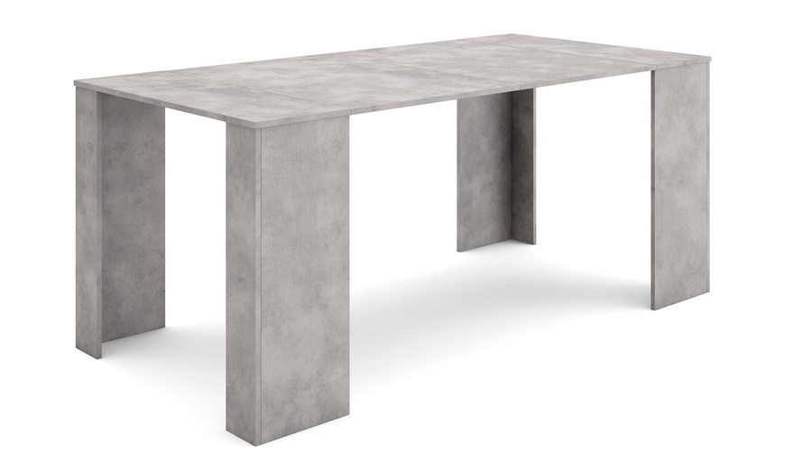 Image 5: Extendable Console Table for 8 Diners