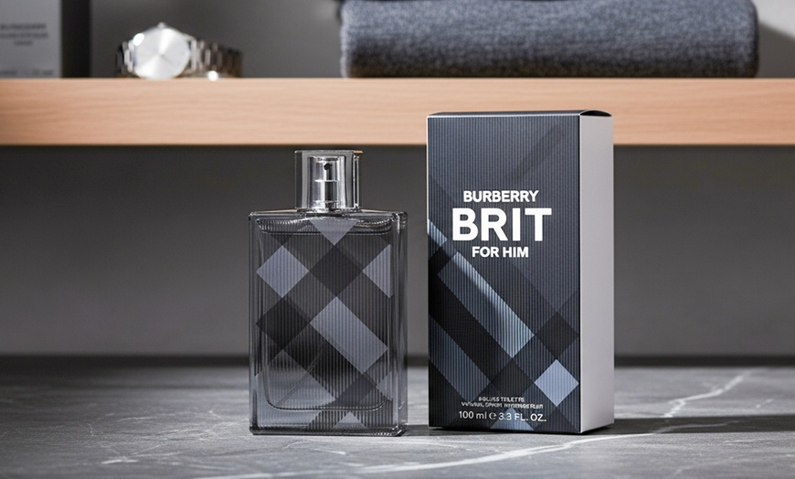Image 1: Burberry Brit for Him EDT for men 3.3 Fl.Oz