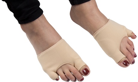 1 o 2 coppie di protettori in tela Pro11 Wellbeing per alluce e mignolo, disponibili in 2 misure