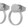Image 32: Akzent Edelstahl-Ohrstecker für Damen