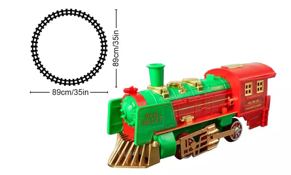 Trenino per Albero di Natale Bakaji con luci e suoni - Image 4