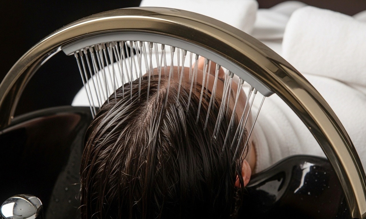 Get a 1, 2 or 3 Scalp Treatment + Oxygen Facial  & Red Light Therapy