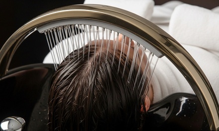 One Scalp Treatment + Oxygen Facial + Red Light Therapy - The Crown Spa Skin Experts