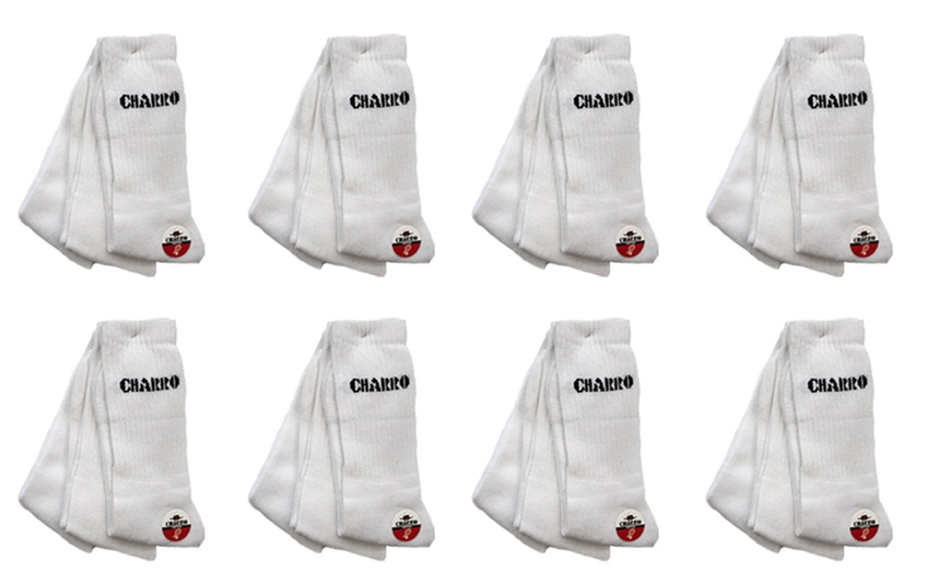 Image 12: 6er-, 12er- oder 24er-Pack El Charro Tennis-Socken