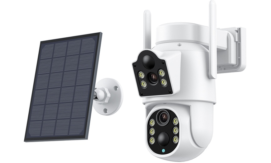 Image 1: Caméra de surveillance sans fil à énergie solaire