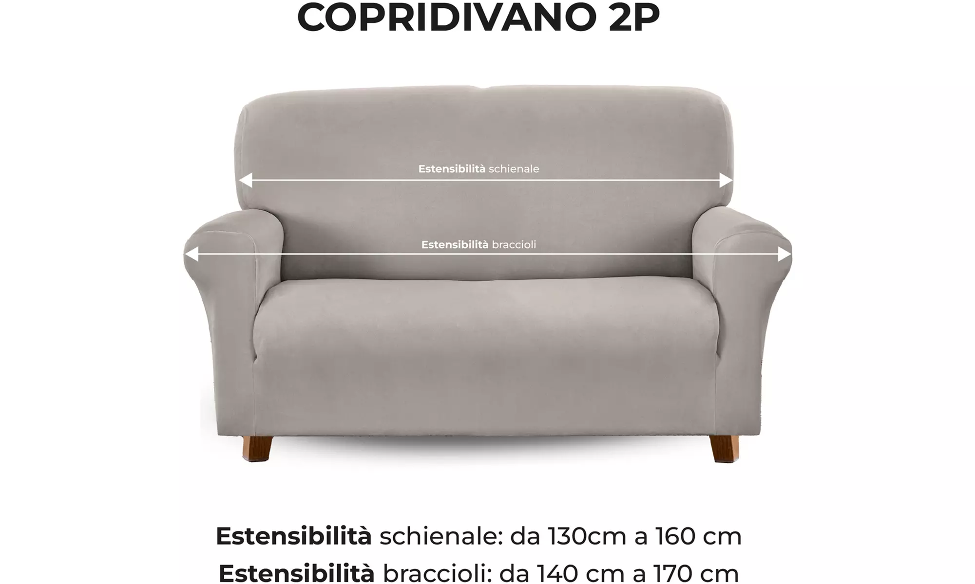 Copridivano o copripoltrona in velluto impermeabile