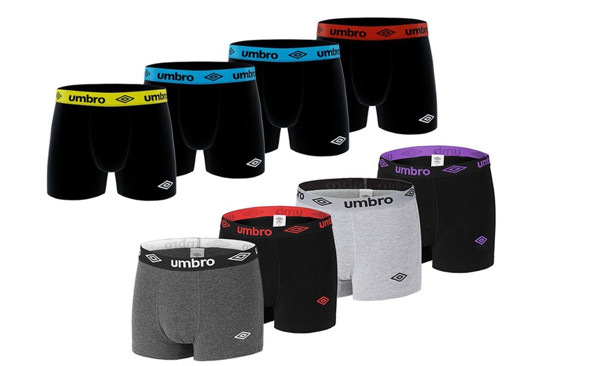 Image 1: Lot de 8 boxers Umbro