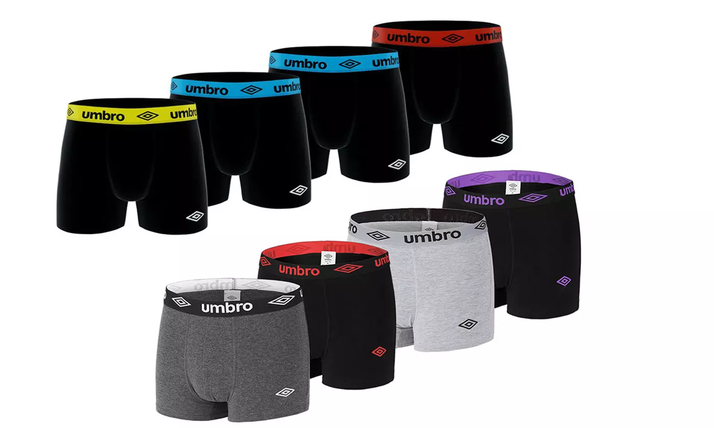 Lot de 8 boxers Umbro