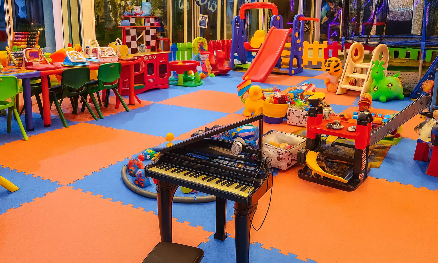 1 or 2 Hr Play Area Access/ + Slime Making/Canvas Painting/Coin Bank Painting  for 1 or 2 Children(Up to46%Off) - Image 2