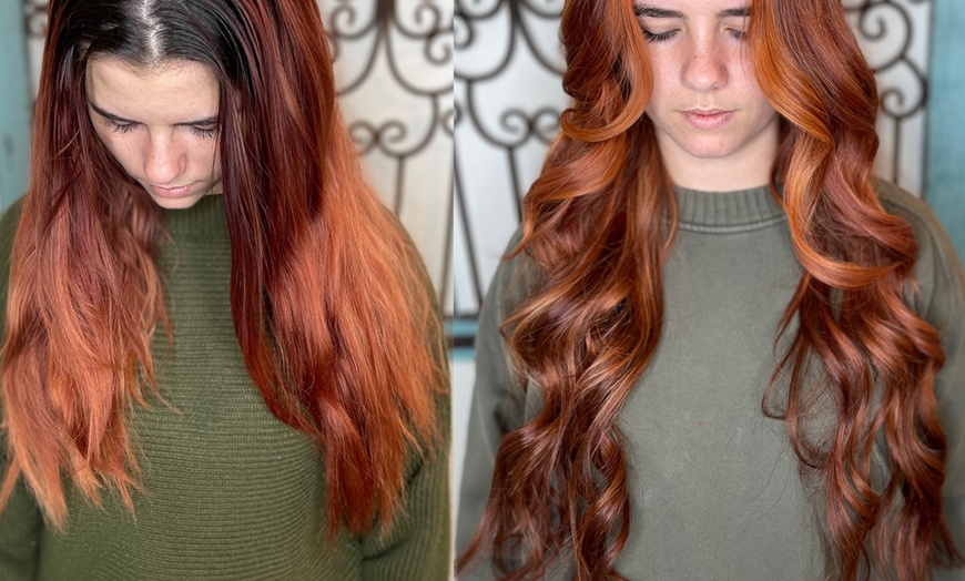 Image 3: Professional Hair Extension Installation Options (Hair Not Included)