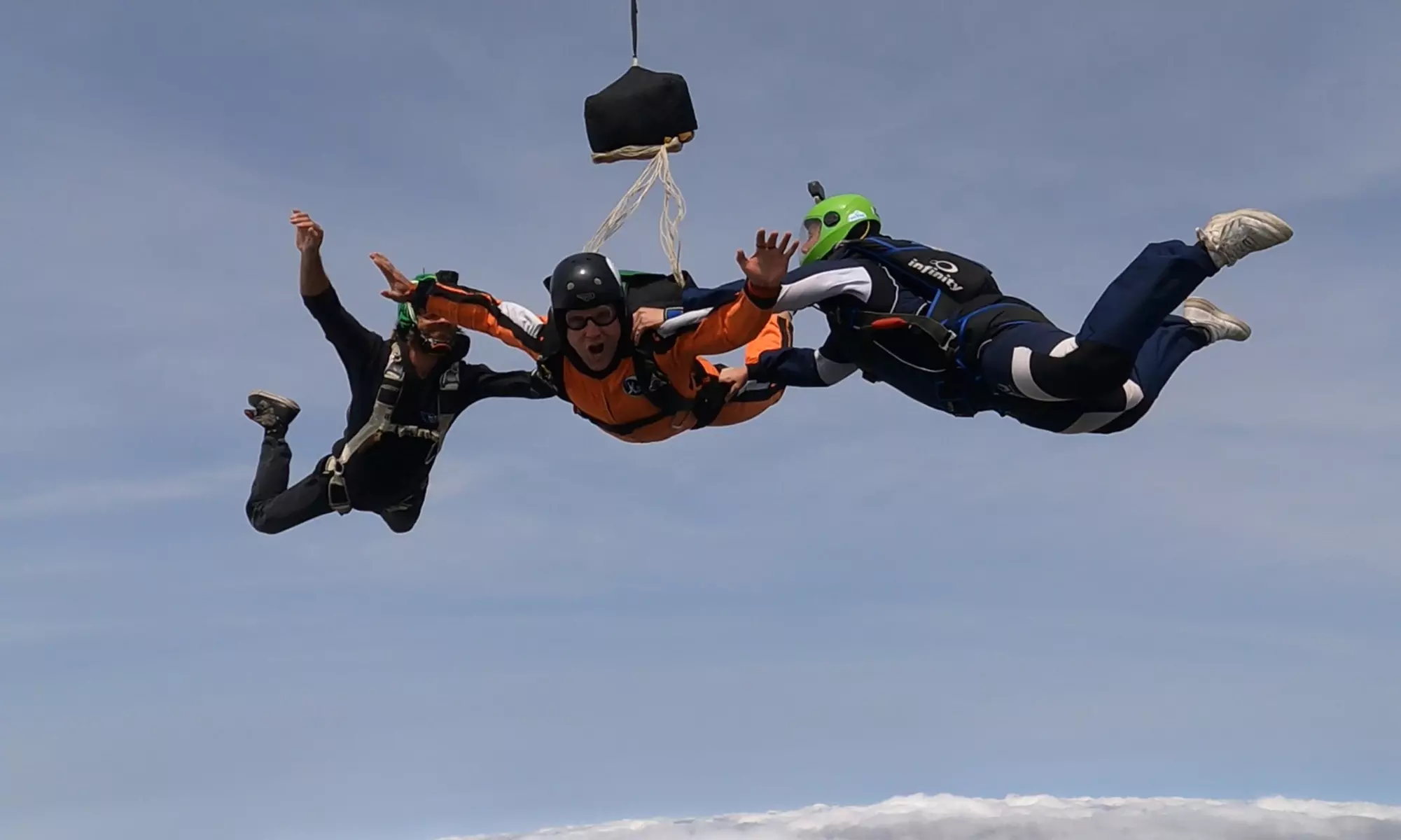 Saut en parachute en tandem pour 1 personne