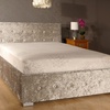 Image 7: Crushed Velvet Ottoman Bedframe with Optional Mattress