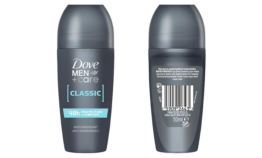 Image 5: Dove Men+Care Roll On Classic Anti-Perspirant Deodorant 50ml