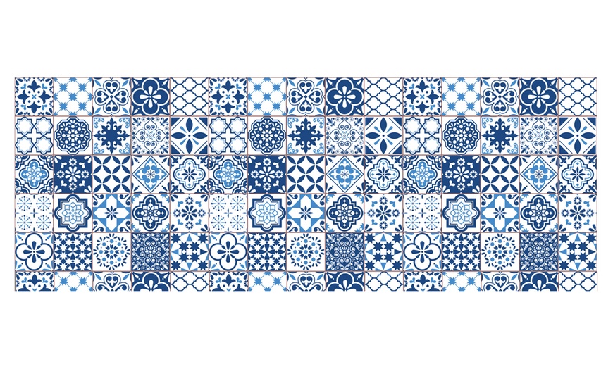 Image 3: Non-Slip Kitchen Runner Rug with Digital Print 