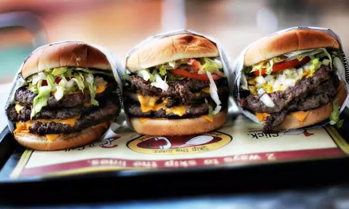Burgers and Drinks for Two or Four at Fatburger (50% Off) - Primary Image
