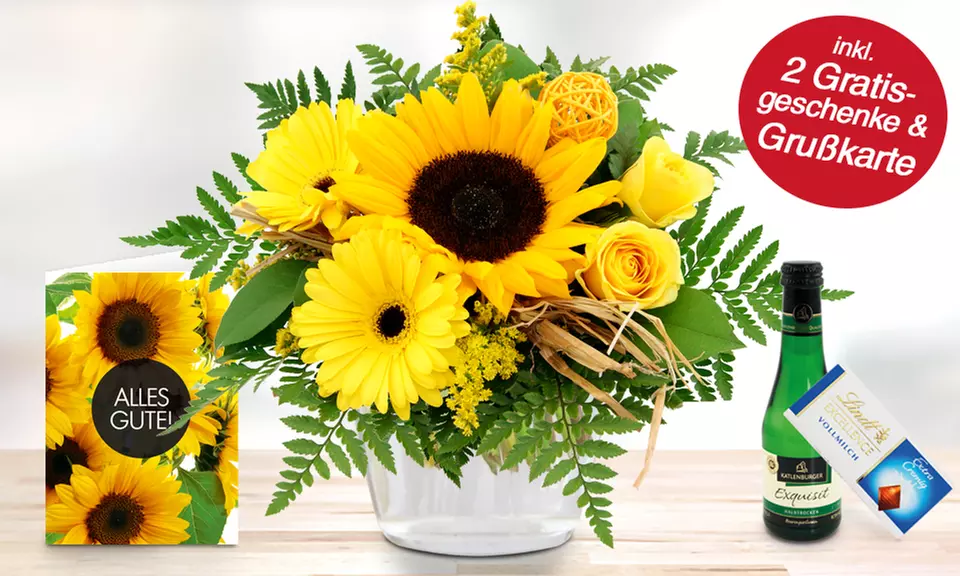 Sommerlicher Blumenstrauß nach Wahl