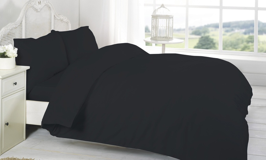 Image 2: Brushed Cotton Duvet Sets