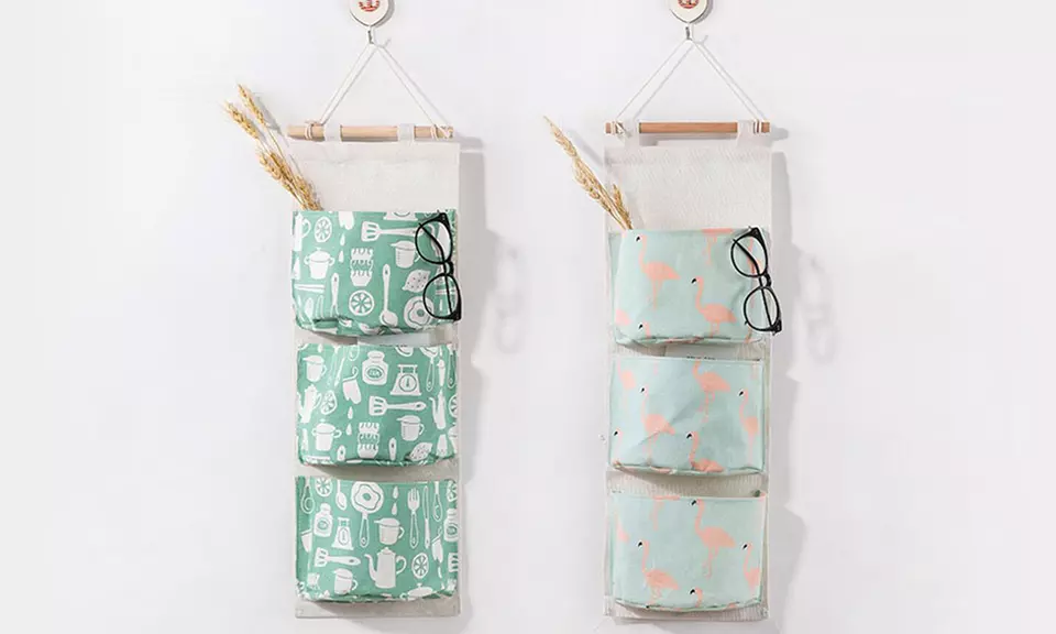 One or Two Hanging Pocket Storage - Primary Image