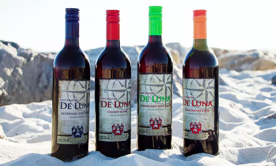 Six or 12 Bottles of DeLuna Pirate Wine, for In-Store Pick Up or Shipment (Up to 54% Off) - Primary Image