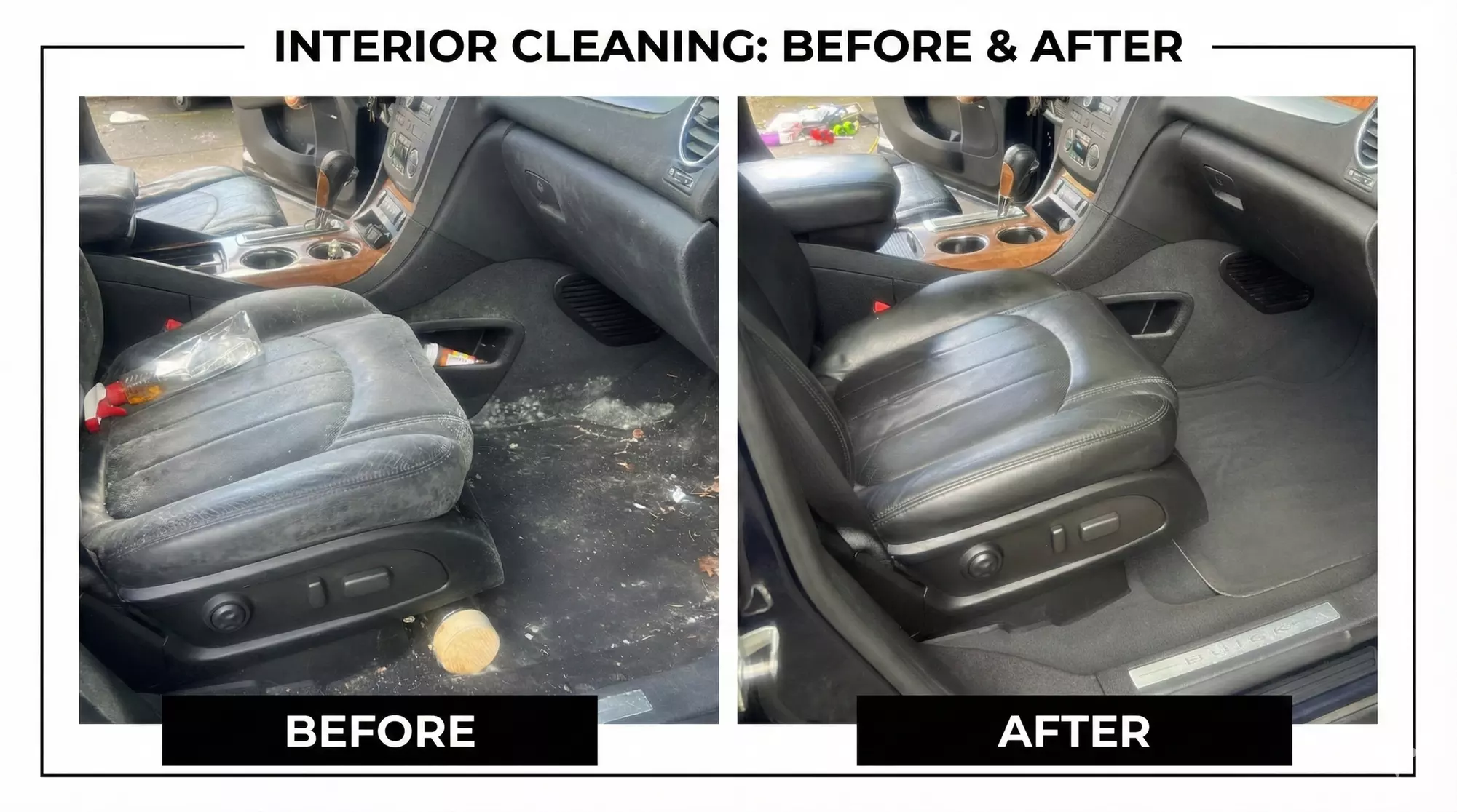 Exterior or Interior Detailing- Sedans | Mid-Size OR Large SUV/ Truck