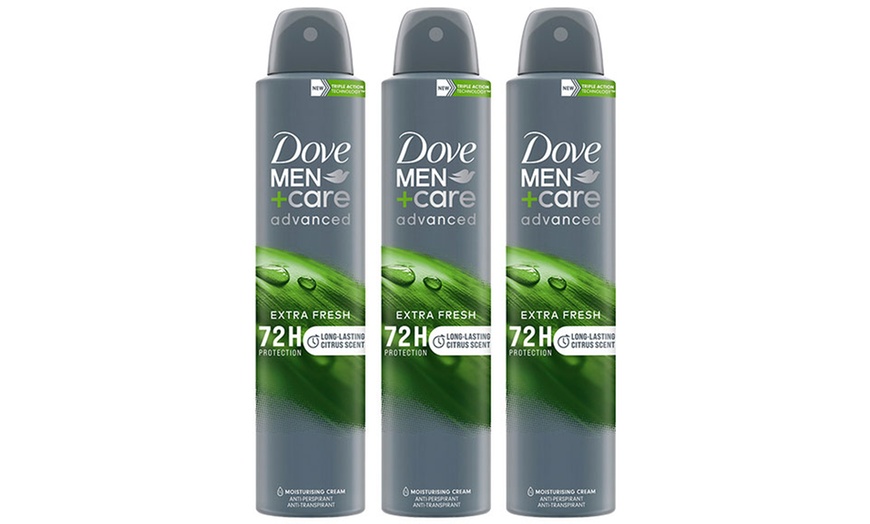 Image 5: 3, 6 or 12 Dove Anti-Perspirant Men+Care Advanced Deodorants 200ml