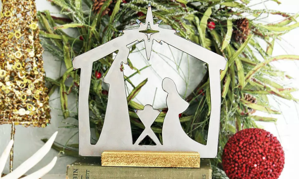 Steel Nativity Scenes from Rusted Orange (Up to 56% Off) - Second Medium