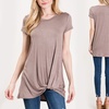 Image 6: Love Kuza Women 's Twisted Hem Tunic (S-XL)