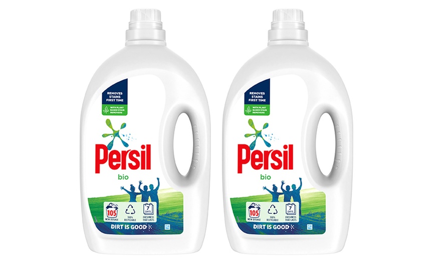 Image 5: One or Two Persil Laundry Washing Liquid Detergents 2.835L 105W