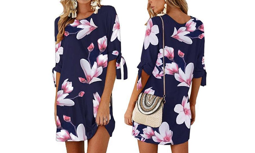 Image 5: Casual Floral Print Dress