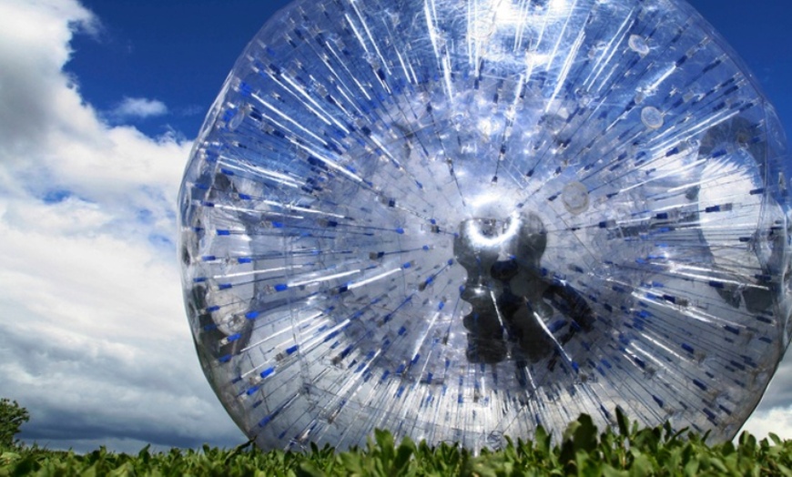 Image 2: Hydro or Harness Zorbing for Two