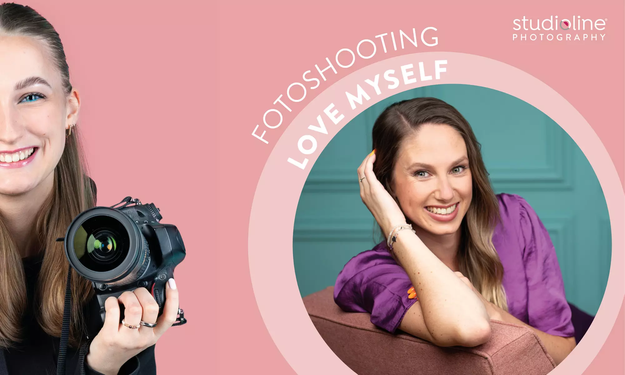 60 Min. studioline PHOTOGRAPHY Fotoshooting Erlebnis + Goldcard