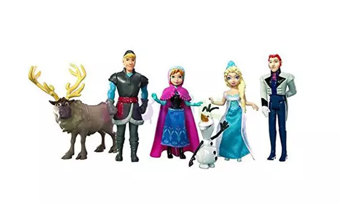 Disney Frozen Figurine Play Set (4-Piece Set of 3” Figurines) - Second Medium
