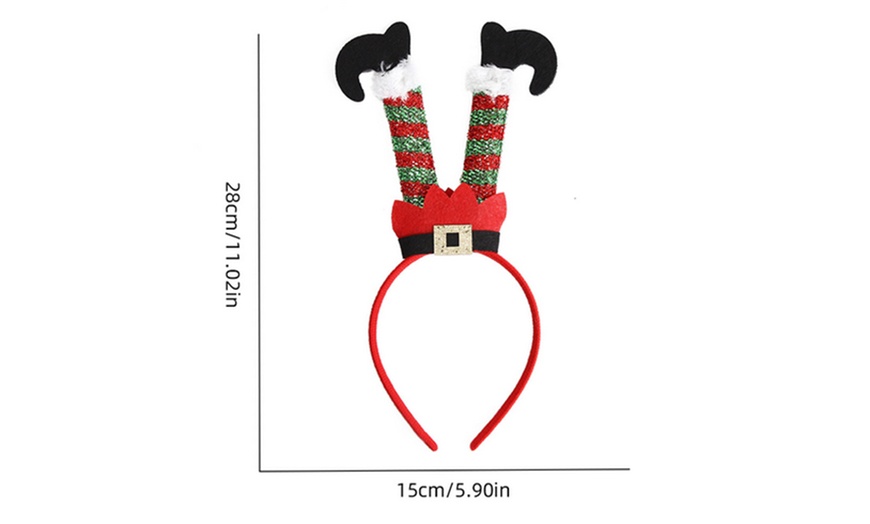 Image 7: One Or Six Christmas Headband Decorations