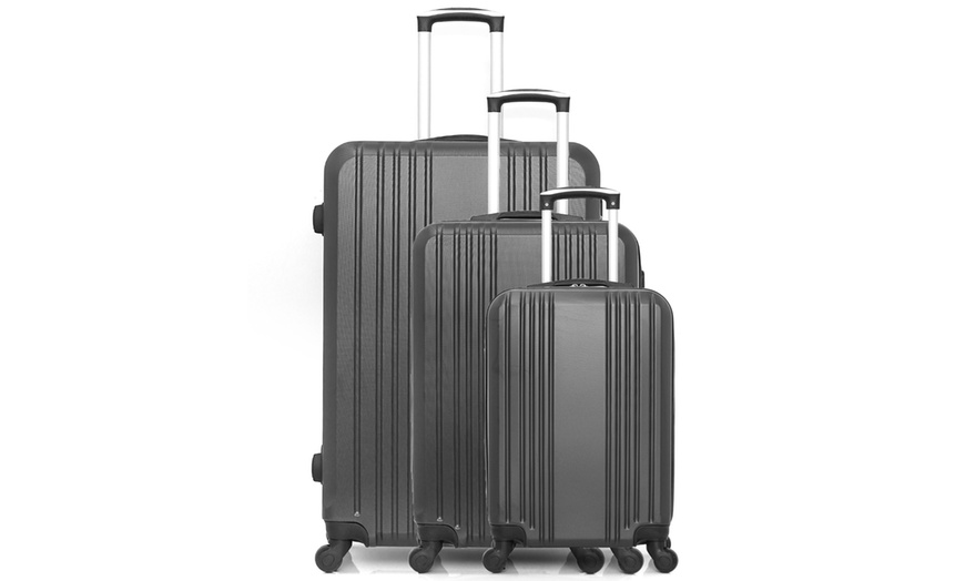 Image 5: Hero Three-Piece Luggage Set